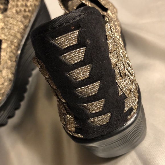 Bernie Mev Wedge Sandals Size 38 Woven Shoe Womens - Picture 14 of 16